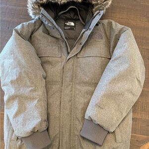 The North Face Gray Hooded Jacket
